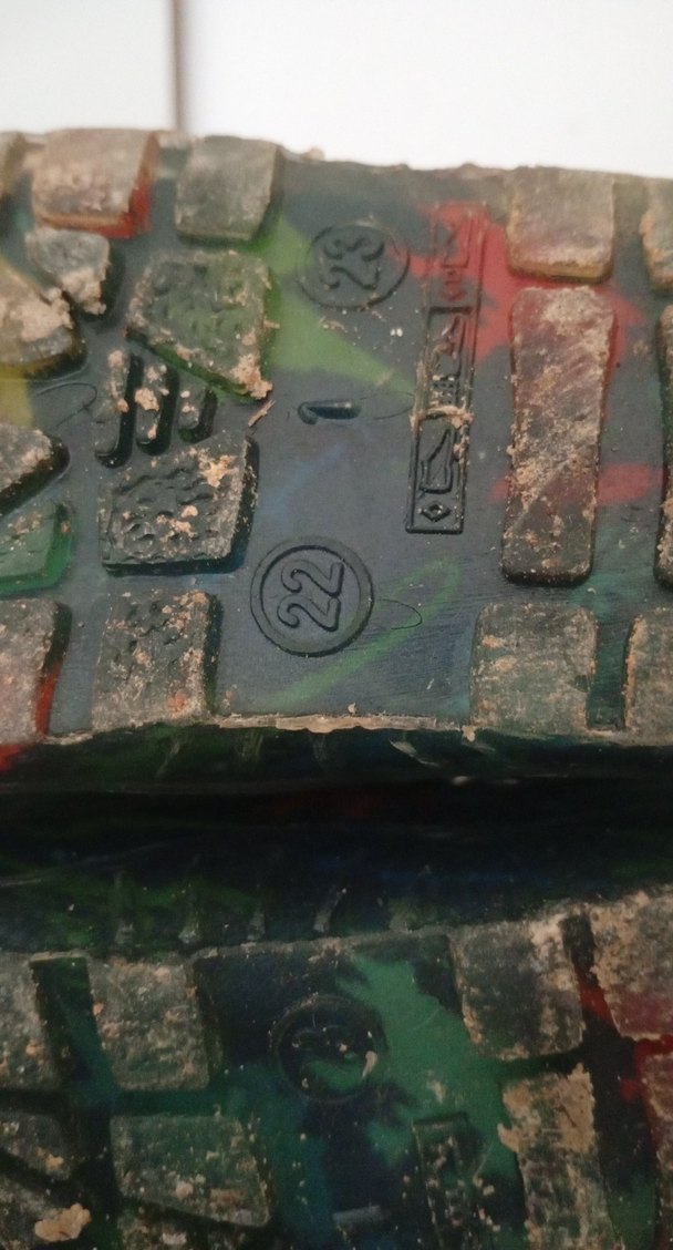 Çocuk Renkli Desenli Kauçuk Çizme - Görsel 2