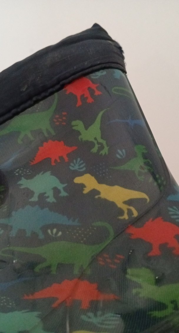 Çocuk Renkli Desenli Kauçuk Çizme - Görsel 3