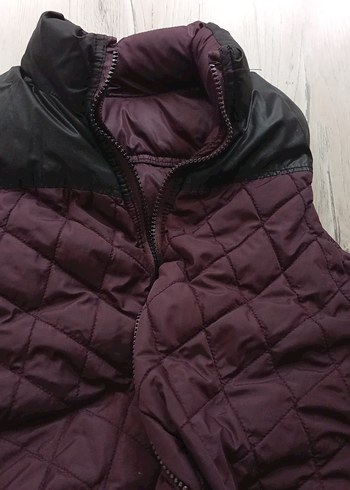 Erkek Çocuk Mor Fermuarlı Yelek - Görsel 2