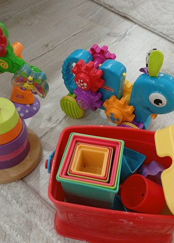 Renkli Eğitici Oyuncak Seti - Görsel 2