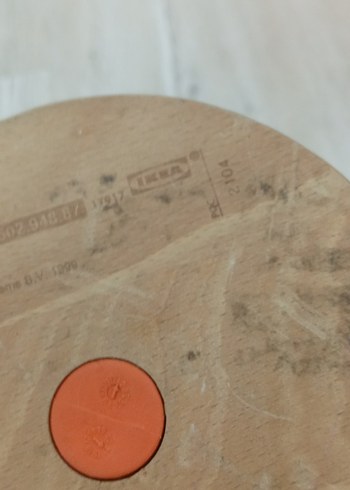 Renkli Ahşap Daire Sıralama Oyuncağı - Görsel 2