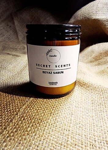 Secret scents mum beyaz sabun