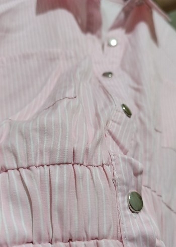 yazlık gömlek elbise - Görsel 2