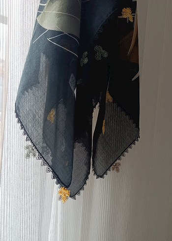 Reyyan,iğne oyalı türban - Görsel 6