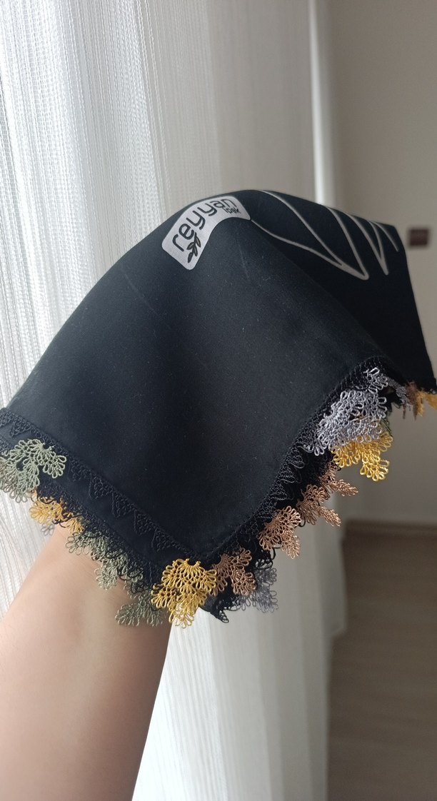 Reyyan,iğne oyalı türban - Görsel 4