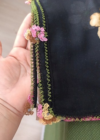 Reyyan,iğne oyalı türban - Görsel 2