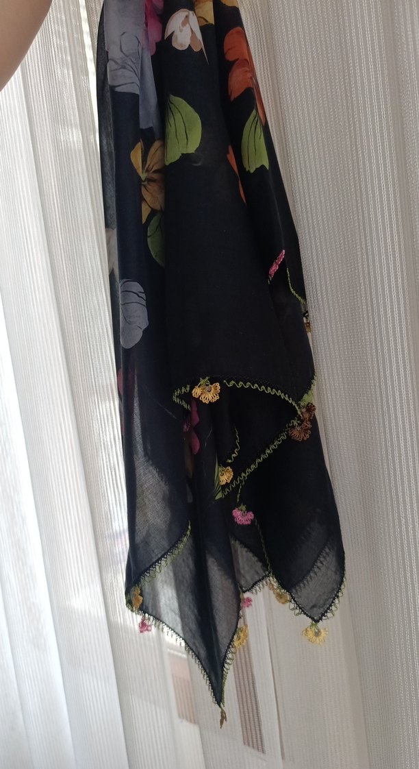 Reyyan,iğne oyalı türban - Görsel 3