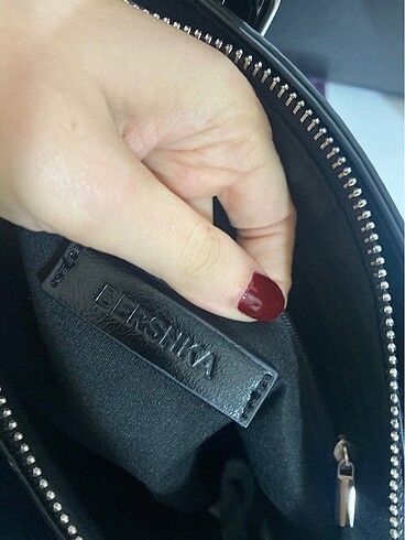  Beden siyah Renk Bershka çanta