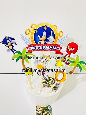 sonic konsept pasta süsleri