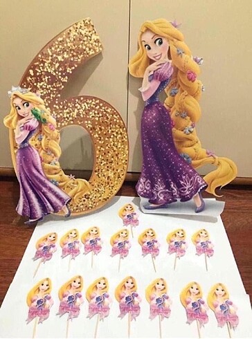 rapunzel konsept ayaklı panolar