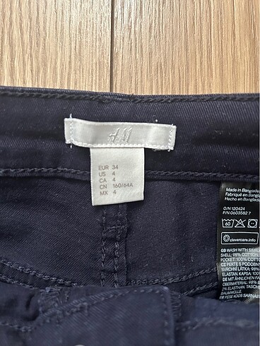 xs Beden H&M Şort