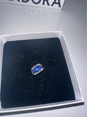  Beden mavi Renk Pandora charm