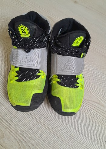 Gri-sarı Nike Basketbol Ayakkabısı - Görsel 5