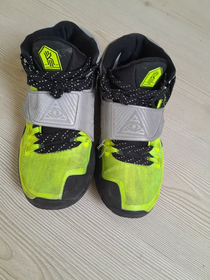 Gri-sarı Nike Basketbol Ayakkabısı - Görsel 5