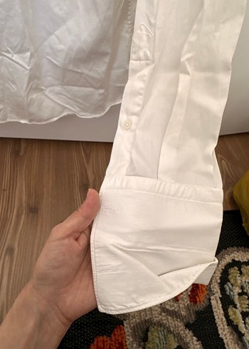 s Beden beyaz Renk Damatlık Erkek Gömleği