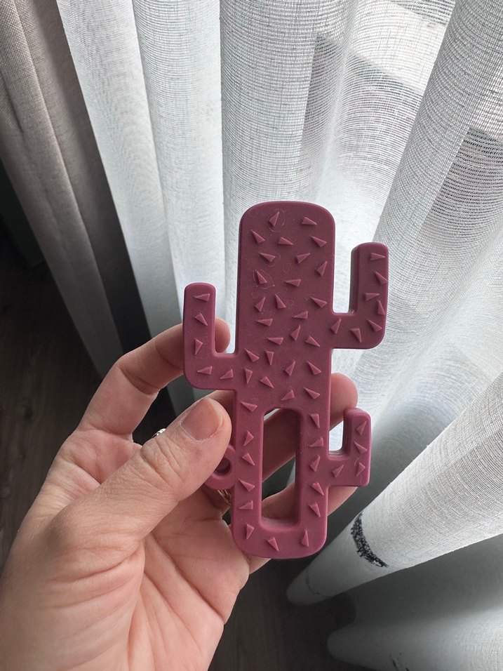 Pembe Kaktüs Diş Kaşıyıcı - Görsel 3