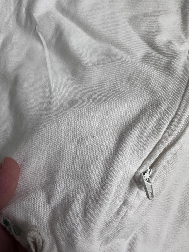 Gri Beyaz Bebek Uyku Tulumu - Görsel 3