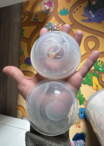 Beyaz Silikon Göğüs kalkanı - Görsel 3