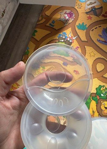 Beyaz Silikon Göğüs kalkanı - Görsel 2