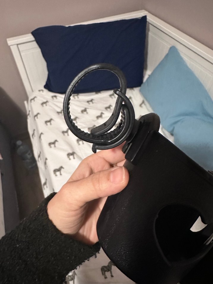 Bebek arabası aparatı Telefon ve bardak tutucu - Görsel 3