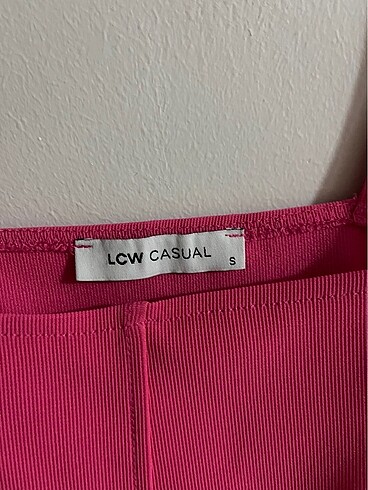 LC Waikiki Pembe askılı bluz