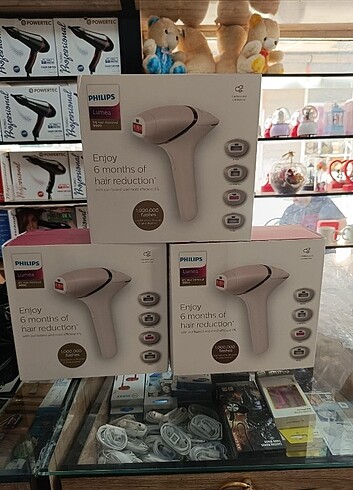 Philips lumea lazer epilasyon makinesi 1 milyon atış 