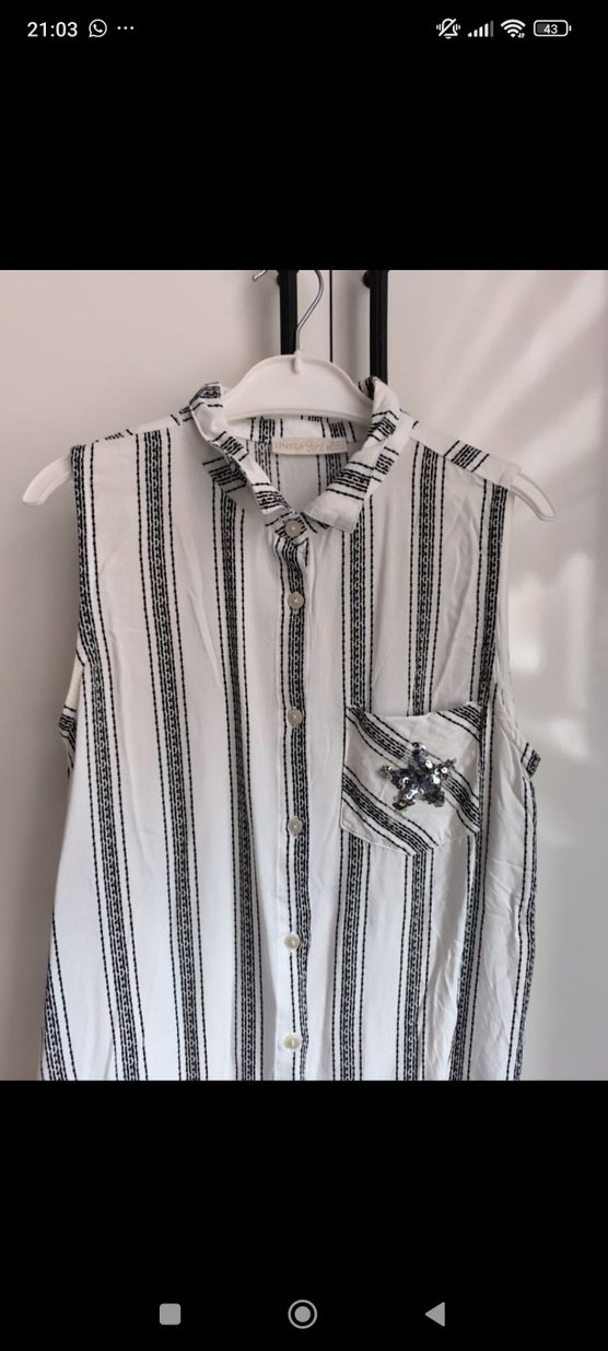 Kız çocuk Kolsuz Gömlek - Görsel 3