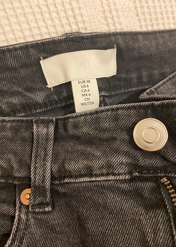 29 Beden mavi Renk Kadın Mavi Bol Kesim Midi Denim Pantolon