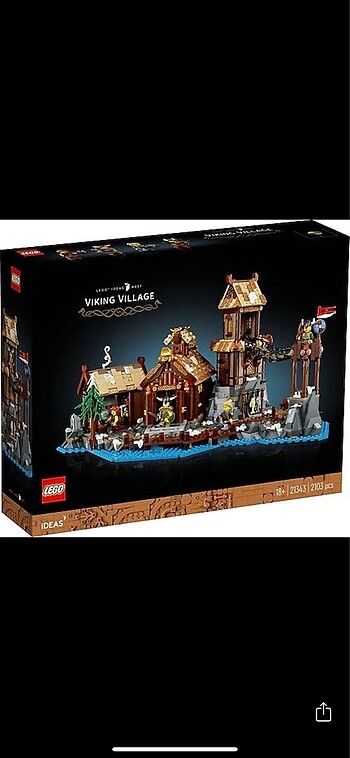 Vıkıng village Lego sıfır