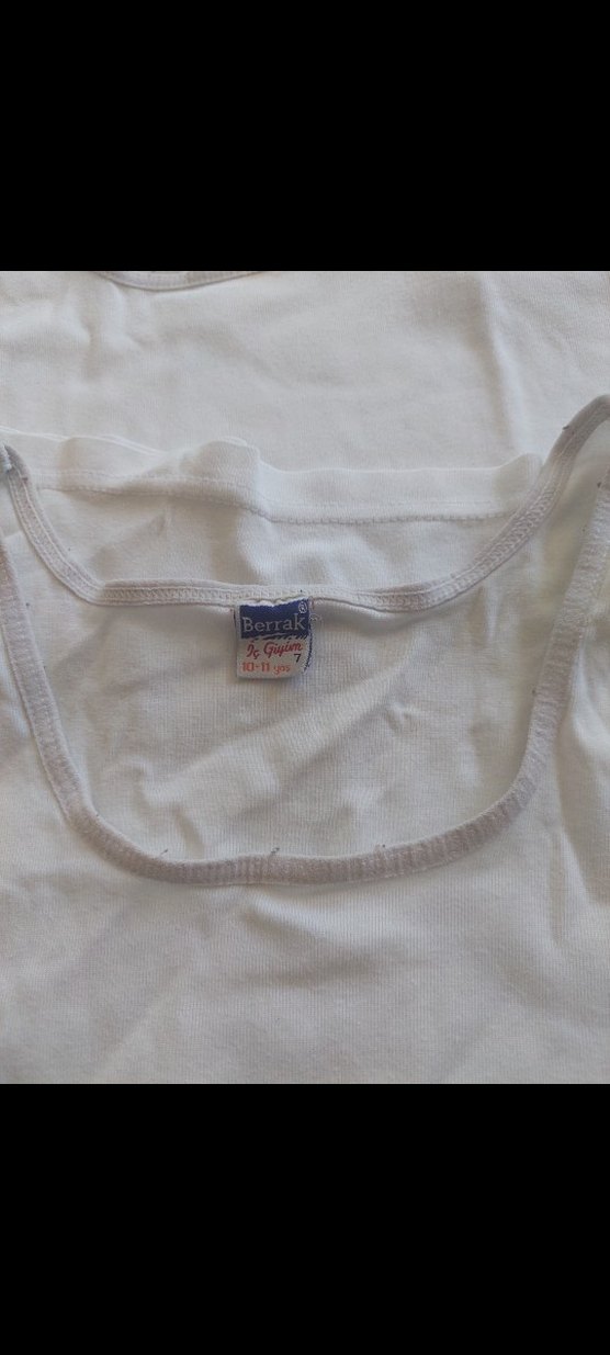 Diger Beyaz Çocuk Atlet 3'lü Paket - Görsel 3