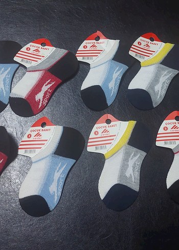 Çocuk Renkli Desenli Erkek Çocuk Çorapları - Görsel 2