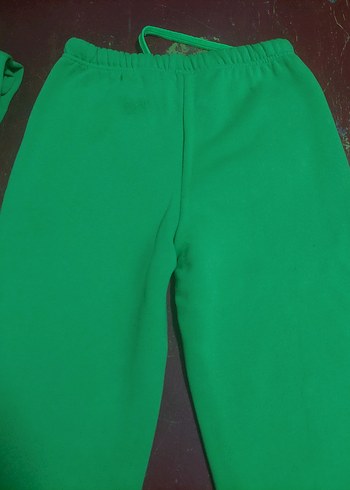 Yeşil Kadın Rahat Kesim Eşofman Altı - Görsel 3