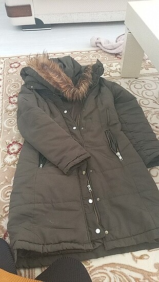 Haki yesil mont 