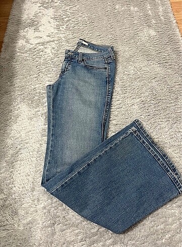 Mavi Jeans Mavi düşük bel ispanyol paça