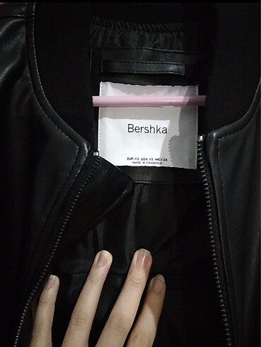 xs Beden Bershka deri ceket