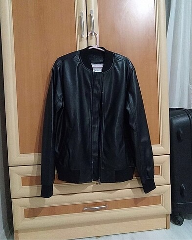 Bershka Bershka deri ceket