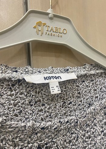 Gri Kadın Örgü Salaş Kazak - Görsel 2