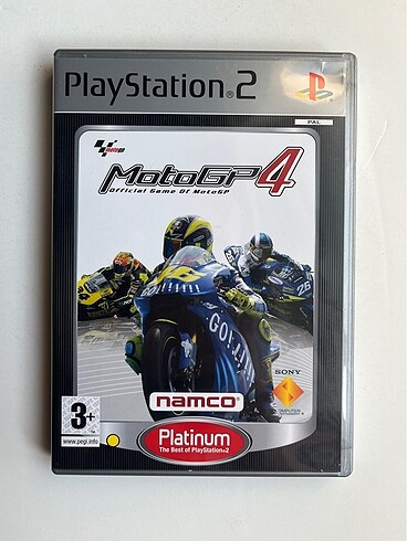 MOTOGP4 PLAYSTATION 2 PS2 ORİJİNAL OYUN PAL S42