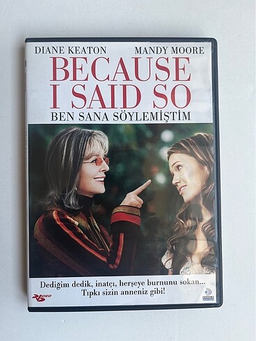 BECAUSE I SAID SO BEN SANA SÖYLEMİŞTİM DVD S31