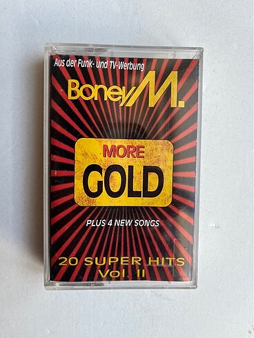BONEY M MORE GOLD 20 SUPER HITS VOL II 1995 YILI KASET