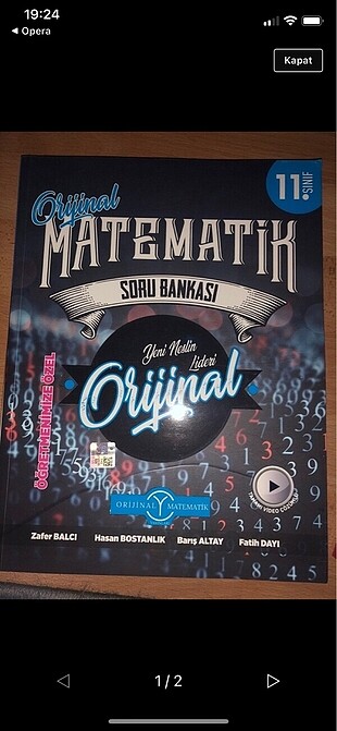 11. SINIF MATEMATİK