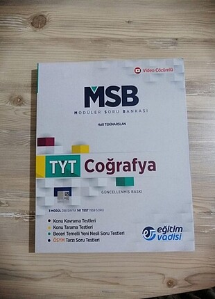 TYT COĞRAFYA S.B -EĞİTİM VADİSİ YAY.