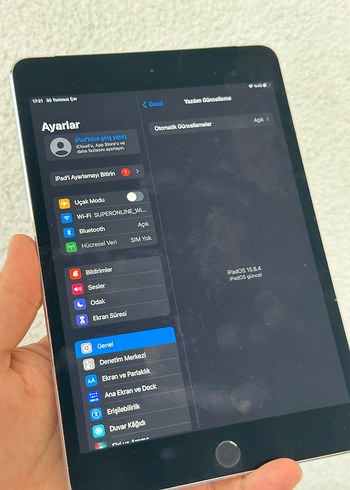 iPad mini 4 128 GB SIM KARTLI