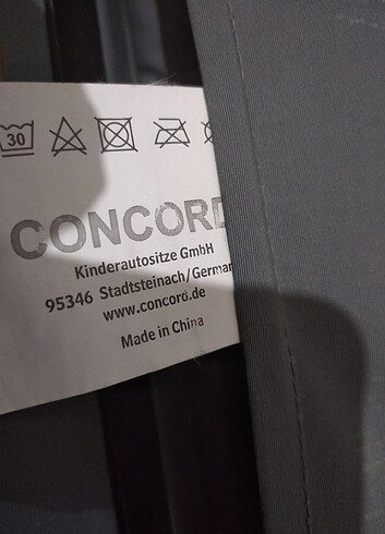 Concord Alman ürünü çok kaliteli ve sağlam