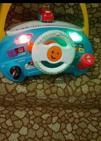  Beden Fisher Price eğitici araba direksiyon