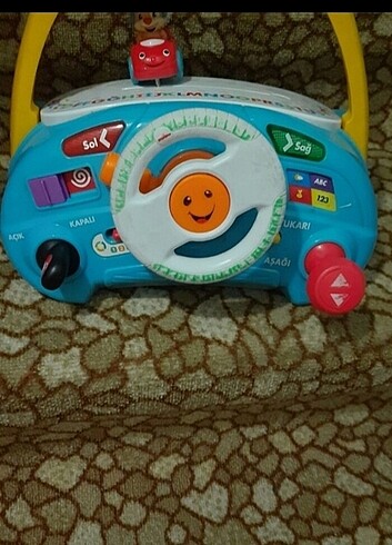  Beden Renk Fisher Price eğitici araba direksiyon