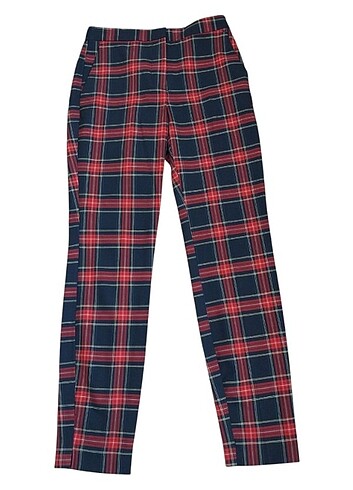 xs Beden Zara ekoseli pantolon