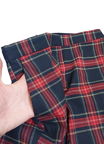 xs Beden çeşitli Renk Zara ekoseli pantolon