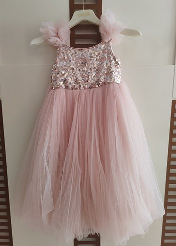 Pembe Kız Çocuk gelinlik