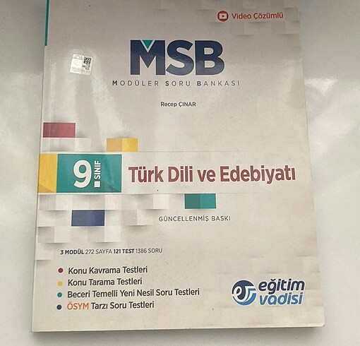 9.Sınıf Edebiyat Test Soru Bankası